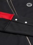  - MC Q - Logo patch colourblock sleeve hooded track jacket