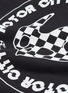  - MC Q - Checkerboard swallow print hoodie