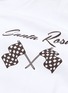  - MC Q - 'Santa Rosa' slogan graphic print long sleeve T-shirt