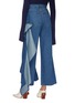 Back View - Click To Enlarge - SOLACE LONDON - 'Tay' ruffle drape panel jeans