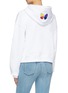 Back View - Click To Enlarge - MIRA MIKATI - 'Better Fly' chenille patch hoodie