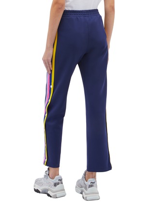 Back View - Click To Enlarge - MIRA MIKATI - Button stripe outseam jogging pants