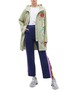 Figure View - Click To Enlarge - MIRA MIKATI - Button stripe outseam jogging pants