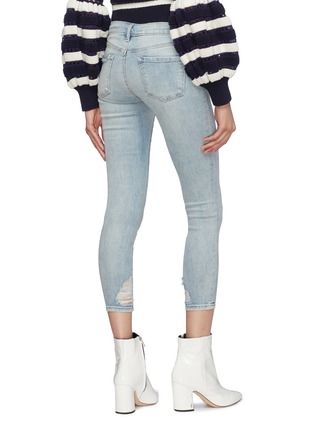 Back View - Click To Enlarge - J BRAND - '9326' ripped cropped skinny jeans