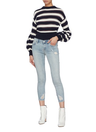 Figure View - Click To Enlarge - J BRAND - '9326' ripped cropped skinny jeans