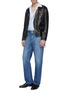 Figure View - Click To Enlarge - OUR LEGACY - Washed tapered jeans