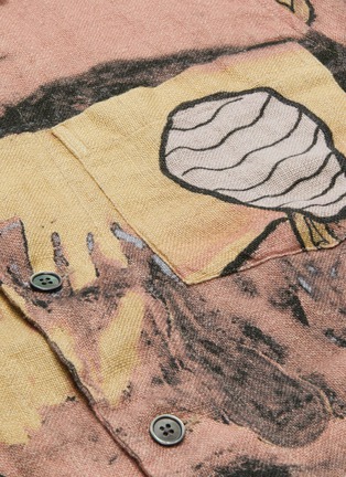  - OUR LEGACY - 'Acid Landscape' graphic print short sleeve shirt
