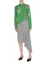 Figure View - Click To Enlarge - TOGA ARCHIVES - Floral intarsia sweater