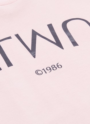 - HELMUT LANG - Slogan logo print T-shirt