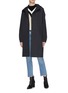 Figure View - Click To Enlarge - HELMUT LANG - x Parley for the Oceans recycled hooded coat