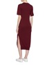 Back View - Click To Enlarge - MRZ - Sleeve tie knit dress