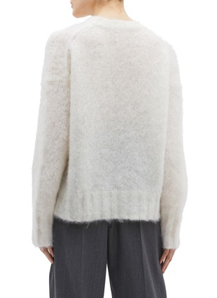 Back View - Click To Enlarge - HELMUT LANG - Brushed mohair blend sweater