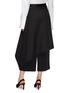 Back View - Click To Enlarge - MONSE - Tie apron culottes