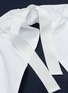 Detail View - Click To Enlarge - XIAO LI - Ruffle drawstring panel T-shirt dress