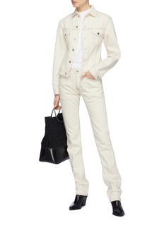 HELMUT LANG | 'Femme Trucker' contrast 