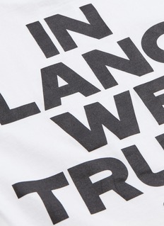 Impress your parents: Helmut Lang resurrects an iconic slogan