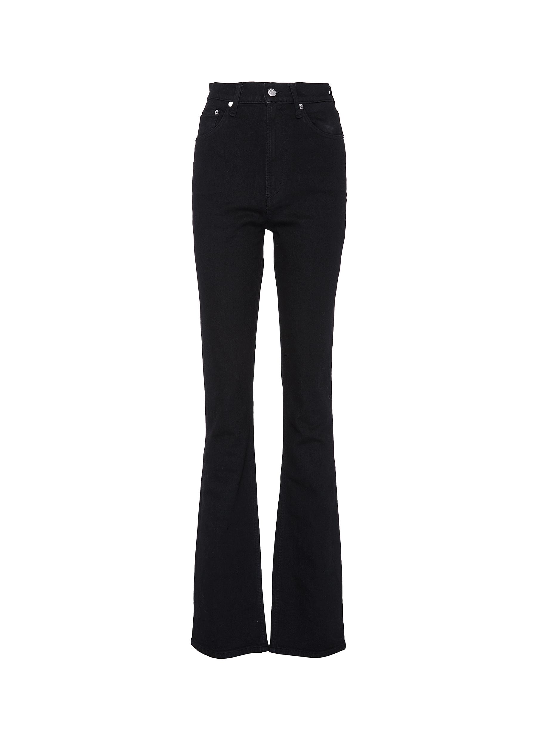 Helmut Lang 'femme Hi Bootcut' Flared Jeans In Black | ModeSens