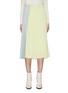 Main View - Click To Enlarge - TOME - Colourblock pleated midi skirt