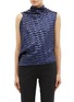 Main View - Click To Enlarge - ROLAND MOURET - 'Eugene' tie open back sequin sleeveless top