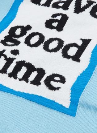  - ADIDAS X HAVE A GOOD TIME - Logo jacquard sweater