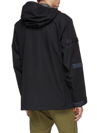 Back View - Click To Enlarge - ADIDAS X UNDEFEATED - Flap pocket hooded GORE-TEX® jacket