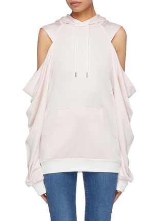 Main View - Click To Enlarge - 42|54 - Cold shoulder hoodie