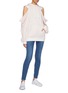 Figure View - Click To Enlarge - 42|54 - Cold shoulder hoodie