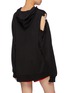 Back View - Click To Enlarge - 42|54 - Buckled cutout shoulder hoodie