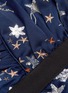  - SELF-PORTRAIT - Star embellished ruffle drape one-shoulder jumpsuit