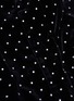 Detail View - Click To Enlarge - SELF-PORTRAIT - Strass velvet off-shoulder mini dress
