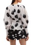 Back View - Click To Enlarge - C/MEO COLLECTIVE - 'Opacity' dot print wrap top