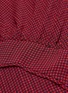 Detail View - Click To Enlarge - C/MEO COLLECTIVE - 'Affix' tie sleeve gingham check midi dress