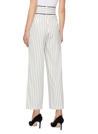 Back View - Click To Enlarge - C/MEO COLLECTIVE - 'Effigurate' contrast pinstripe wide leg pants
