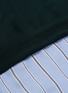  - CÉDRIC CHARLIER - Colourblock sleeve panel stripe shirt