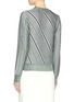 Back View - Click To Enlarge - CÉDRIC CHARLIER - Metallic stripe sweater