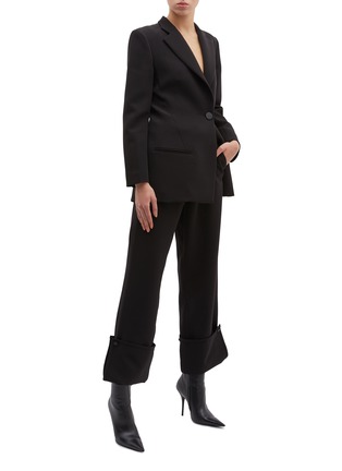 Figure View - Click To Enlarge - CHRISTOPHER ESBER - Intersect darted blazer