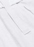 Detail View - Click To Enlarge - CHRISTOPHER ESBER - Belted panelled linen wrap skirt