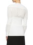 Back View - Click To Enlarge - CHRISTOPHER ESBER - Puff sleeve panelled rib knit top