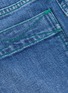  - PHILOSOPHY DI LORENZO SERAFINI - Detachable keyring contrast topstitching flared jeans