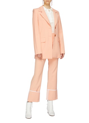 Figure View - Click To Enlarge - ELLERY - 'Bembe' roll cuff suiting pants