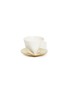 Main View - Click To Enlarge - MUTUOPIA - 'Tri-chapter' espresso cup and saucer set – Gold