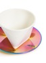 Detail View - Click To Enlarge - MUTUOPIA - 'Tri-chapter' Espresso cup and saucer set – Purple