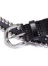 Detail View - Click To Enlarge - ISABEL MARANT - 'Tokky' ball stud leather belt