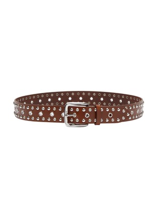 Main View - Click To Enlarge - ISABEL MARANT - 'Rica' stud leather belt