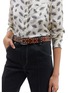 Figure View - Click To Enlarge - ISABEL MARANT - 'Rica' stud leather belt