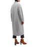Back View - Click To Enlarge - ISABEL MARANT - 'Habra' double breasted alpaca-virgin wool coat