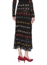Back View - Click To Enlarge - SONIA RYKIEL - Mimosa floral jacquard knit maxi skirt