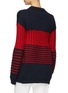 Back View - Click To Enlarge - SONIA RYKIEL - Stripe oversized cardigan