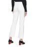 Back View - Click To Enlarge - SONIA RYKIEL - Frayed stripe jeans