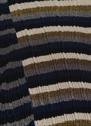 - SONIA RYKIEL - Colourblock stripe patchwork sweater